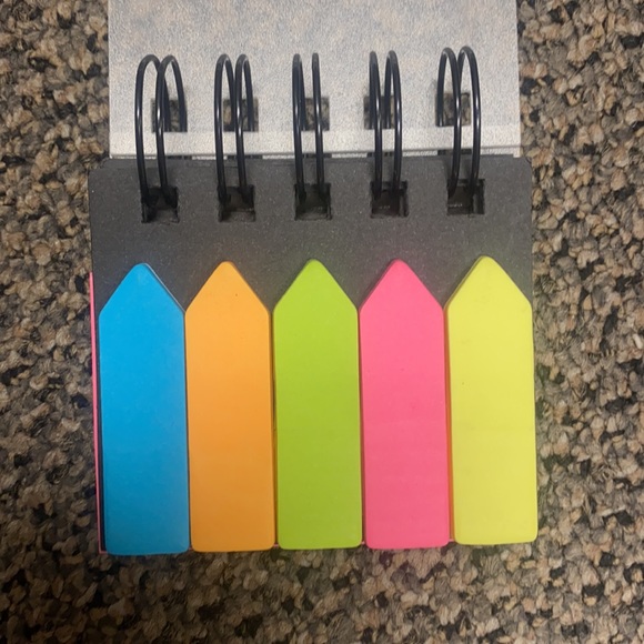 PostIt Office Postit Flag Combo Pack Sticky Tabs Spiral Bound